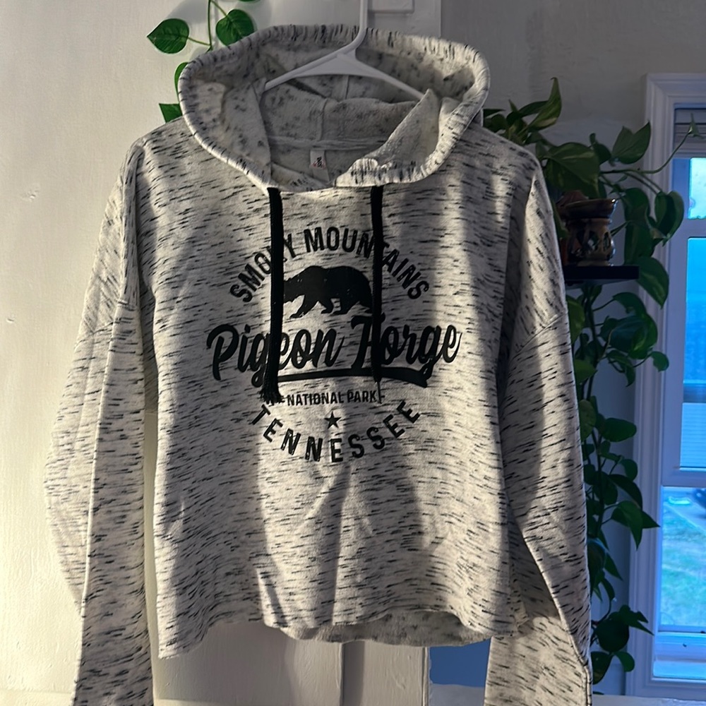 Women’s used Smokey mountains hoodie, stated XL fits like a medium - large